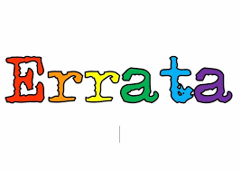 errata